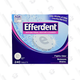 Denture cleaner is the best way to cleaner your aligner trays. One tablet of Efferdent Denture Cleaner will leave your aligners sparkling after a 15-minute soak.